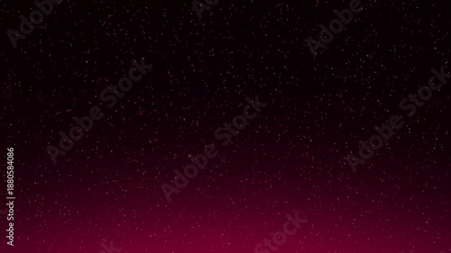 キラキラ舞う赤い光と抽象的なグラデーション シームレスループ