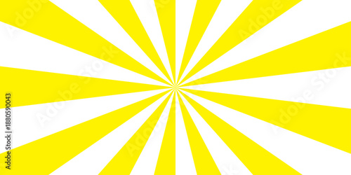 Vector starburst vintage rays background. Illustration radial sunrise or sunset light retro design. Vintage beam sunburst texture. Abstract summer sunny.