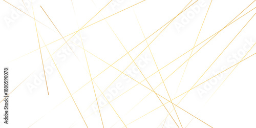 Abstract background with lines. Golden lines on White paper. Line wavy abstract vector technology line pattern background.