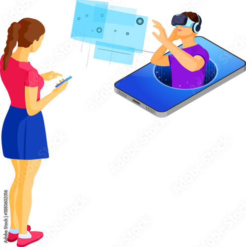 Isometric Online VR Customer Support