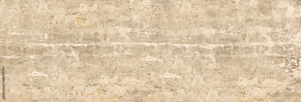 Fototapeta premium Beige textured concrete wall providing abstract background