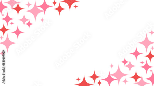 ダイヤ ピンク 赤 模様 背景 抽象的な背景フレームのイラスト素材 ポップ デザイン アブストラクト