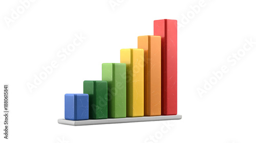 Free Download Colorful 3D Infographic Representing Progress and Data Analytics - GFXLoad