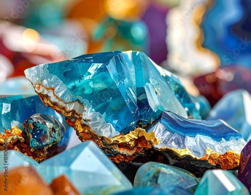 precious stones and minerals