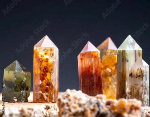 precious stones and minerals