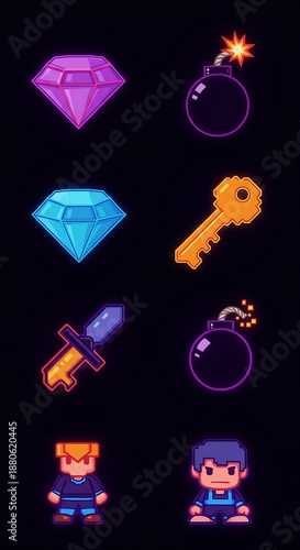 Pixel Power-Ups