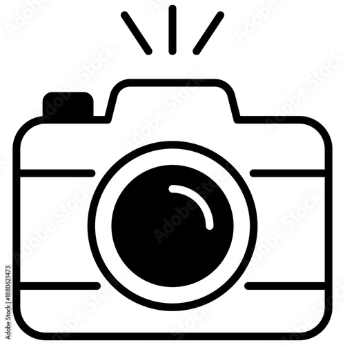camera icon vector illustration