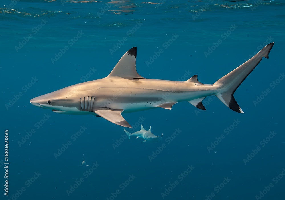 Fototapeta premium Ocean's Silent Hunter