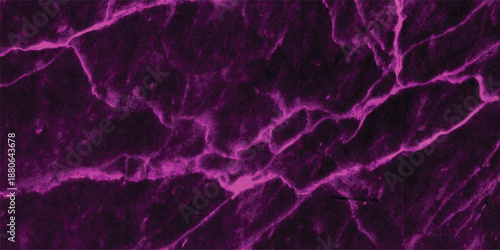 Deep Magenta And Black Marble Texture With Vibrant Pink Veins Creating A Luxurious And Abstract Surface Pattern For Design And Decor Applications