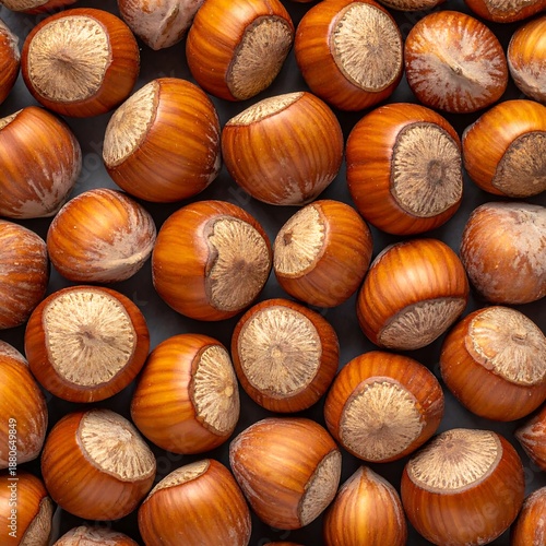Wallpaper Mural Pile of brown hazelnuts Torontodigital.ca
