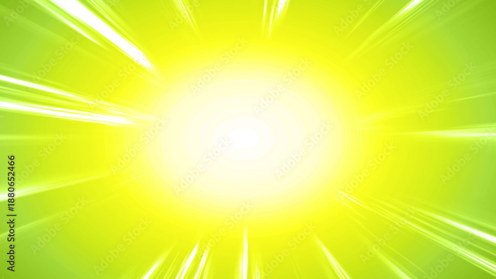 Obraz premium 集中線, 漫画, 黄色, 光, 横線, 効果線, レーヨン, イラスト, サマータイム, 紙吹雪,