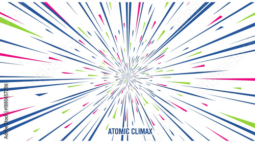 speed lines background with colorful abstract radial burst depicting dynamic energetic motion ideal for technology digital marketing and futuristic design projects