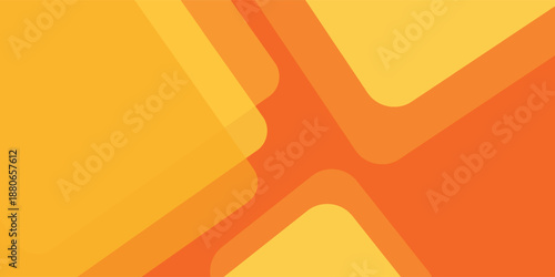 Abstract orange and yellow geometric background. Dynamic shapes composition. Cool background design for posters. Vector illustration,art,modern,abstract
