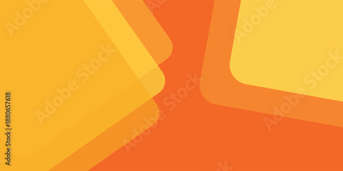 Abstract orange and yellow geometric background. Dynamic shapes composition. Cool background design for posters. Vector illustration,art,modern