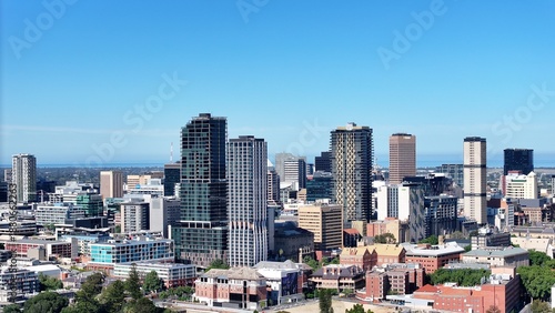Aerial footage of Adelaide South Australia
