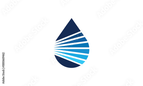Water pressure logo design