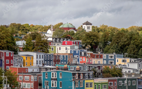 Obraz na plátně Cityscape St Johns, Newfoundland, Canada