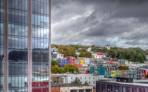 Tablou pe pânză Cityscape St Johns, Newfoundland, Canada