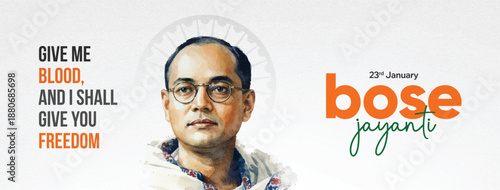 Netaji Subhash Chandra Bose Jayanti Social Media Post