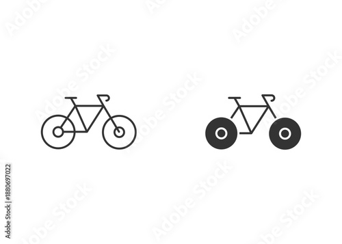 Bicycle Outline Icon