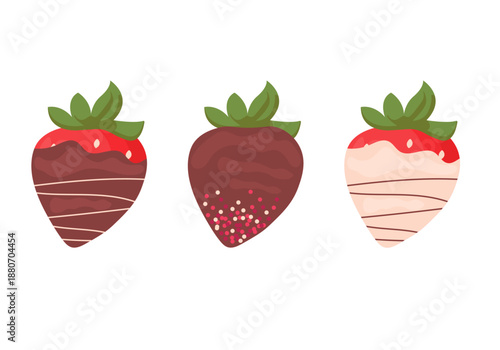 strawberry and chocolate