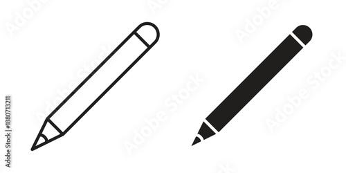 Eyeliner icons vector design template simple and clean