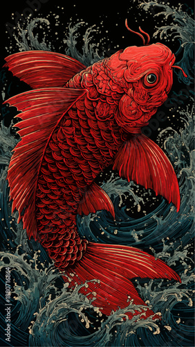 japanese koi fish