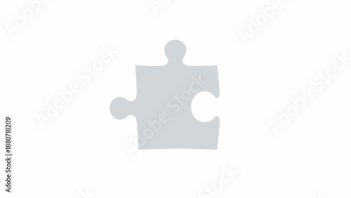 Close-up view of a partially completed jigsaw puzzle with interlocking pieces.