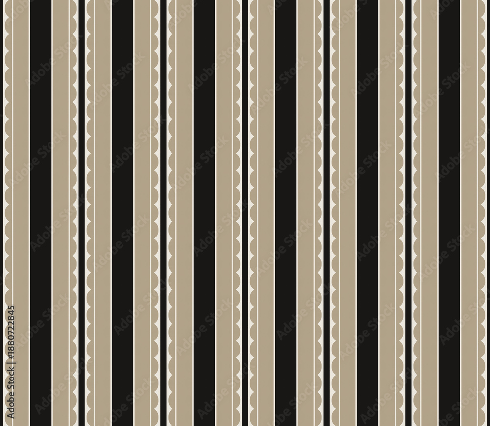 Fototapeta premium Beige Black Olive Color Abstract Geometric Seamless Pattern Background, Surface Pattern Illustration for Wallpaper and Fabric Design