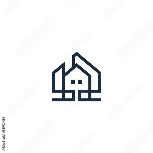 Free Download Elegant House Logo Template - GFXLoad