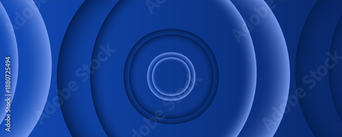 Abstract blue background with shiny light blue shadow element decoration, suit for presentation design, web banner, vector modern, bussines