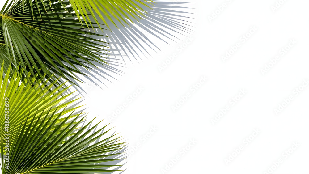 Obraz premium palm tree leaves