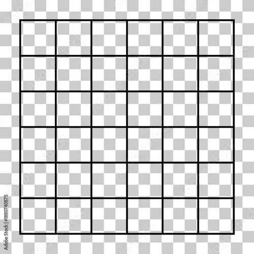 Crossword concept icon, cross word graphic symbol, web flat vector illustration .