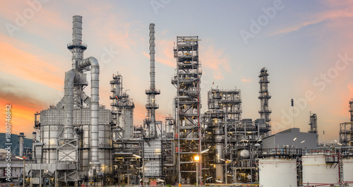 Canvas Print Oil and Gas Industrial zone,The equipment of oil refining,Close-up of industrial pipelines of an oil-refinery plant,Detail of oil pipeline with valves in large oil refinery