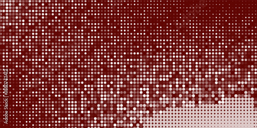 Dark Orange vector layout with circle shapes. Abstract illustration with colored bubbles in nature style. Pattern of water, rain drops.