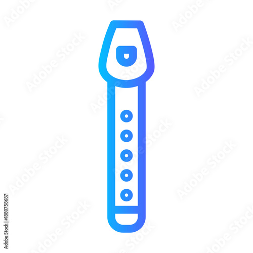 flute gradient icon