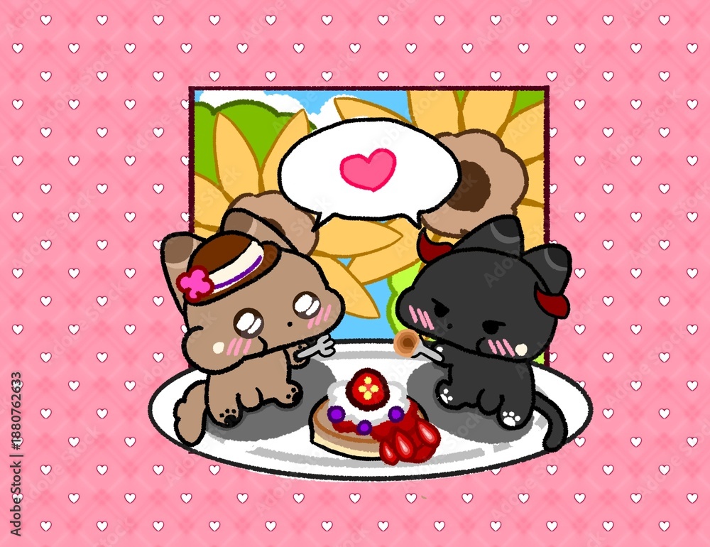 Naklejka premium teddy bear with gift