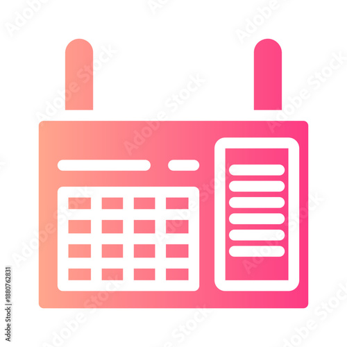 timetable gradient icon