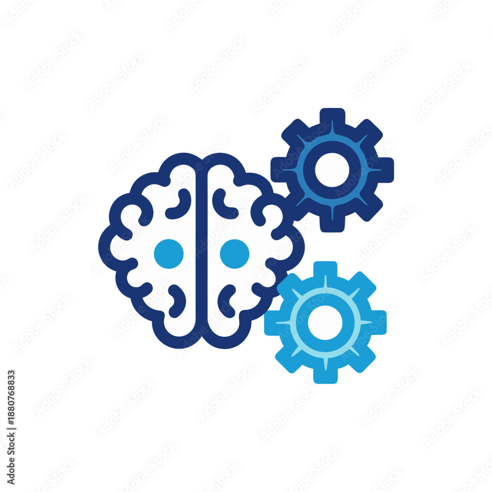 Obraz premium Interconnected gears symbolizing teamwork isolated on transparent background