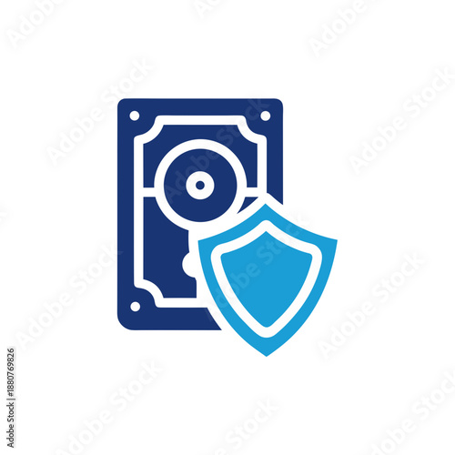 Stylish cocktail with lemon slice isolated on transparent background