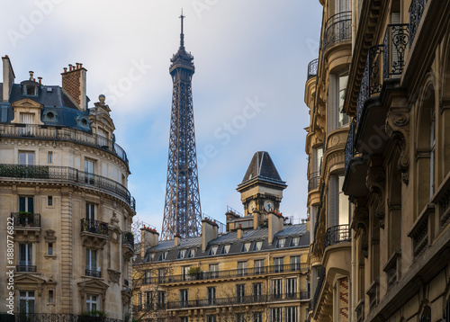 Quartier de la tour Eiffel, Paris, France