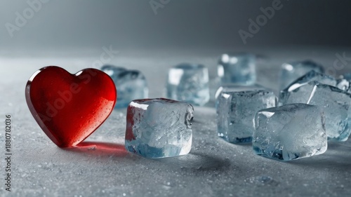 heart in ice