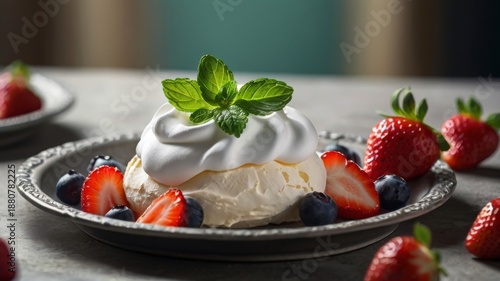 strawberries and cream