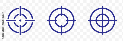 Focusing icon design, suitable for web, infographics, interface and apps. eps 10