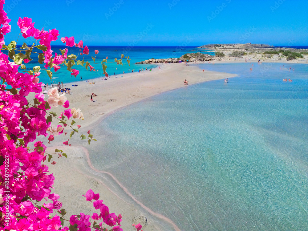 Obraz premium Elafonissi beach, Crete, Greece