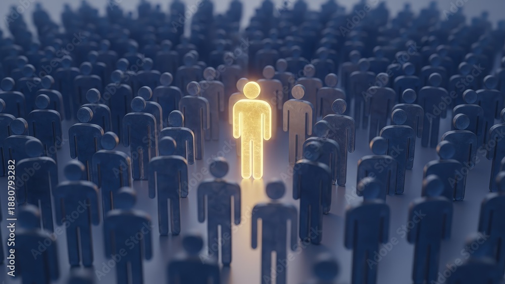 Fototapeta premium Selecting Top Talent in Corporate HR Management Environment