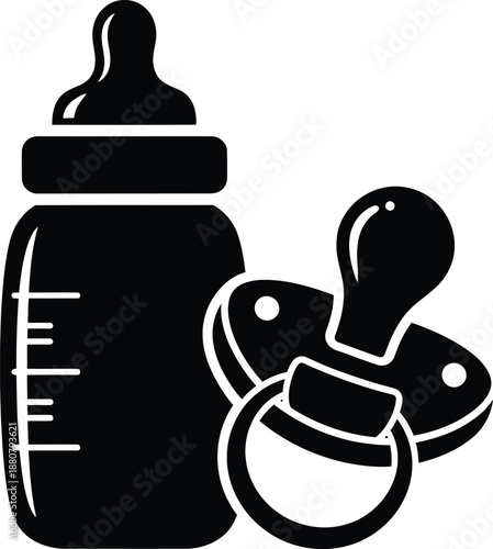 Baby Care Feeding Accessories Silhouette