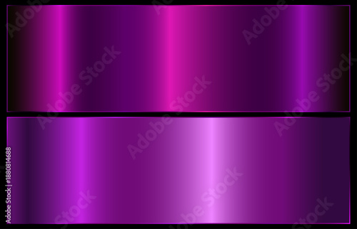 Realistic metallic purple gradient. purple palette. Metallic gradient effect for text design and bulletin boards, infographics.