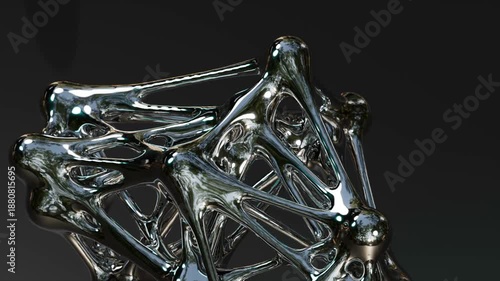 Futuristic motion design elements