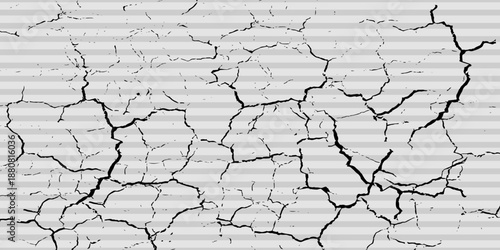 Simple white wood panel background. Vertical panel texture in industrial design. Vector illustration